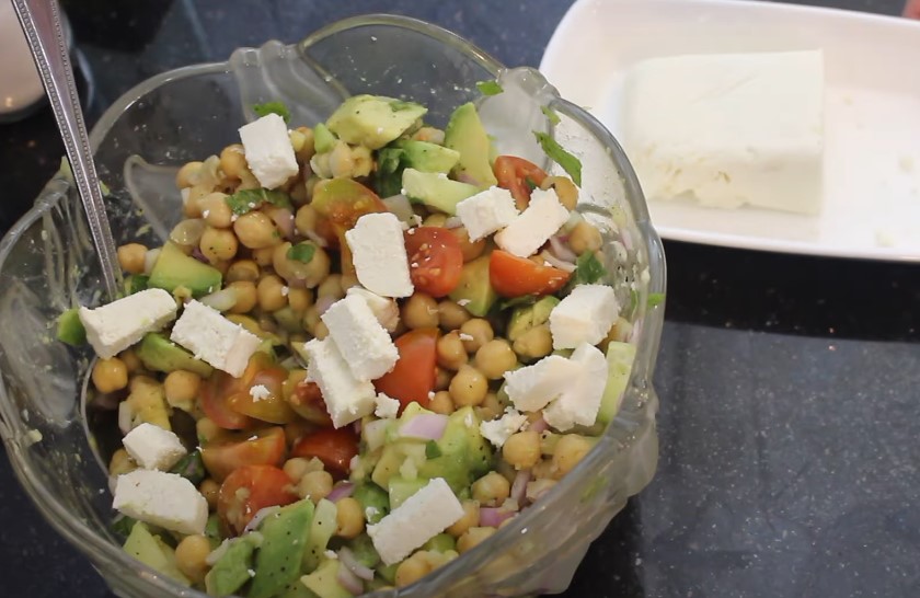 Chickpea Avocado Salad