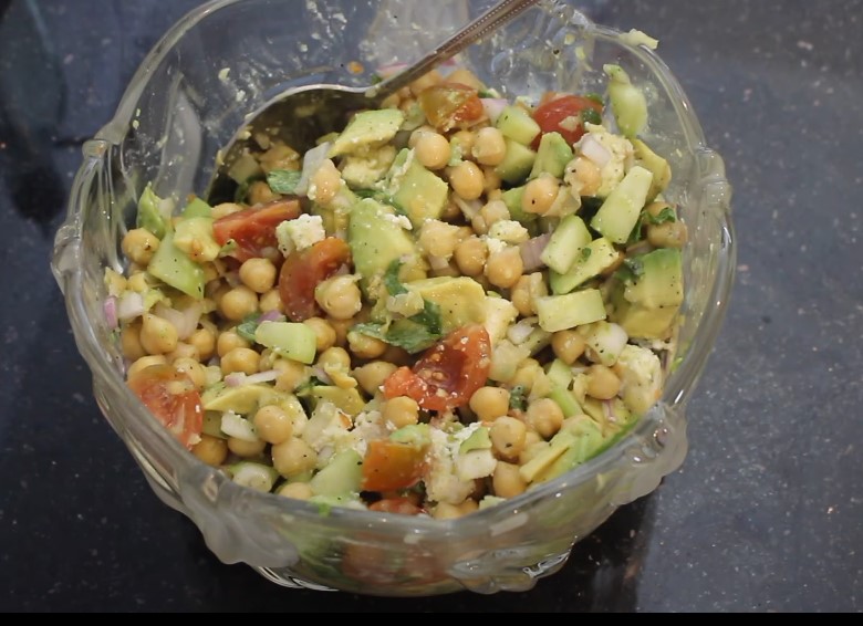 Chickpea Avocado Salad