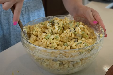 Deviled Egg Pasta Salad