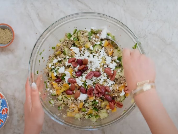 Mediterranean Quinoa Salad