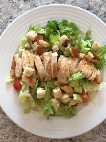 Grilled Chicken Caesar Salad