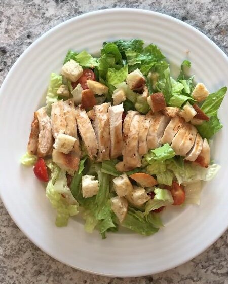 Grilled Chicken Caesar Salad