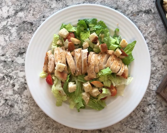 Grilled Chicken Caesar Salad