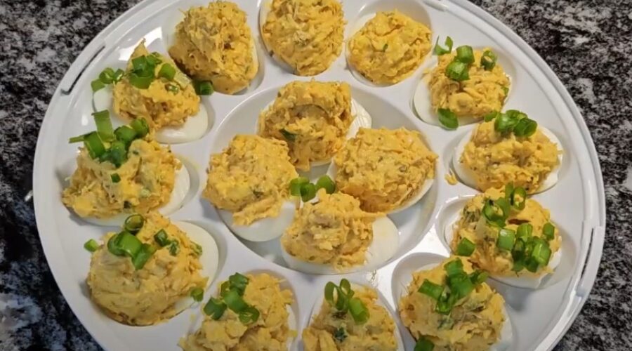 Chicken Deviled Egg Salad