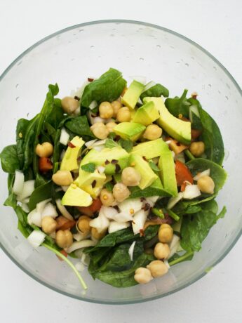 Chickpea Avocado Salad