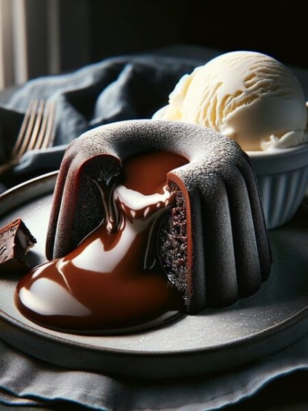 Easy Molten Chocolate Lava Cake